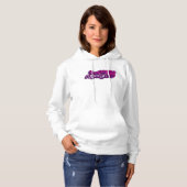 Supergirl Groovy Naam en S-Shield Hoodie (Voorkant volledig)