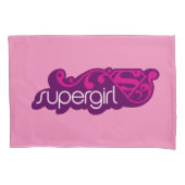 Supergirl Groovy Naam en S-Shield Kussensloop (Voorkant)