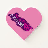 Supergirl Groovy Naam en S-Shield Notitieboek (Achterkant)