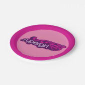 Supergirl Groovy Naam en S-Shield Papieren Bordje (Gekanteld)