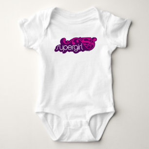 Supergirl Groovy Naam en S-Shield Romper