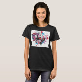 Supergirl Grunge Design T-shirt (Voorkant volledig)