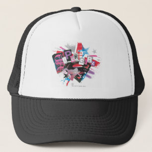 Supergirl Grunge Design Trucker Pet