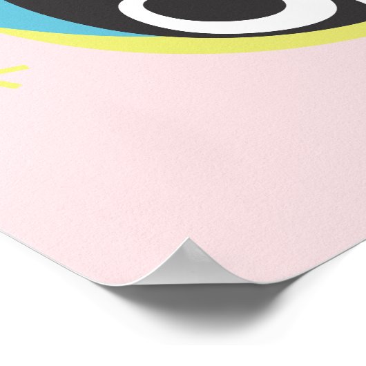 Supergirl Guitar Poster (Hoek)