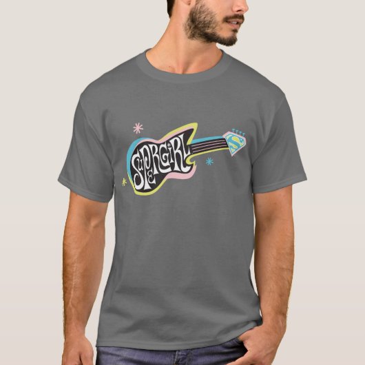 Supergirl Guitar T-shirt (Voorkant)