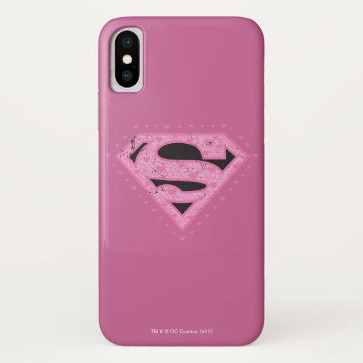 Supergirl harten Case-Mate iPhone case (Achterkant)