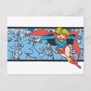 Supergirl Head Shots Briefkaart