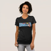 Supergirl Head Shots T-shirt (Voorkant volledig)