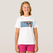 Supergirl Head Shots T-shirt (Voorkant volledig)