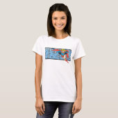 Supergirl Head Shots T-shirt (Voorkant volledig)