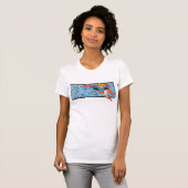 Supergirl Head Shots T-shirt (Voorkant volledig)