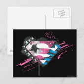 Supergirl Hearts Logo Briefkaart (Voorkant / Achterkant)