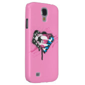 Supergirl Hearts Logo Case-Mate Samsung Galaxy Hoesje (Back/Rechts)