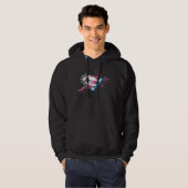 Supergirl Hearts Logo Hoodie (Voorkant volledig)