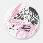 Supergirl helemaal geweldig magneet (Voorkant)