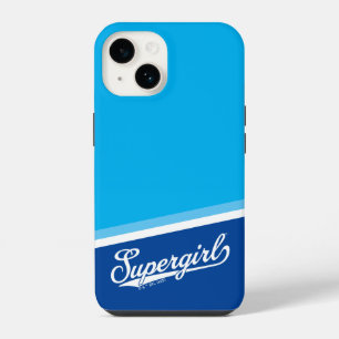 Supergirl honkbal all-star naam logo iPhone 14 hoesje