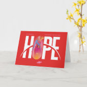 Supergirl Hoop Kaart (Gele Bloem)