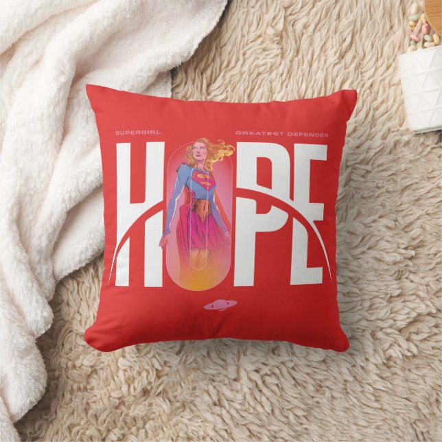 Supergirl Hoop Kussen (Deken)