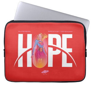 Supergirl Hoop Laptop Sleeve