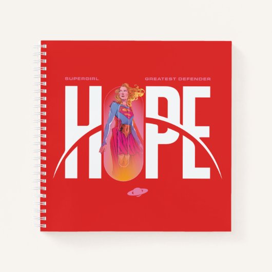 Supergirl Hoop Notitieboek (Voorkant)