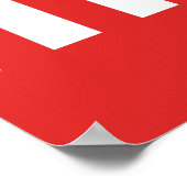 Supergirl Hoop Poster (Hoek)