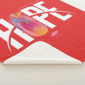 Supergirl Hoop Sherpa Deken (3/4)