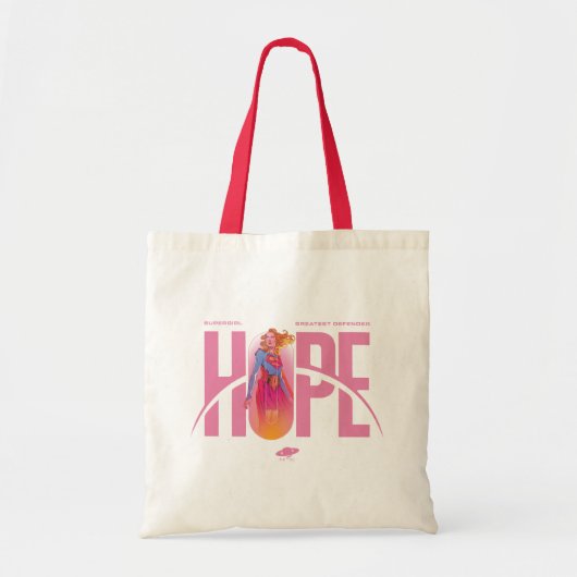 Supergirl Hoop Tote Bag (Voorkant)