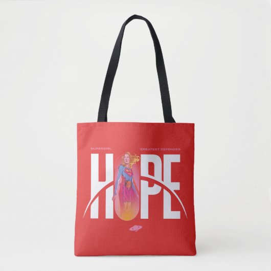 Supergirl Hoop Tote Bag (Voorkant)