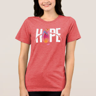 Supergirl Hoop Tri-Blend Shirt