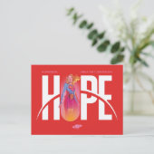 Supergirl Hope Briefkaart (Staand voorkant)