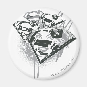 Supergirl Houd het vers 1 Magneet