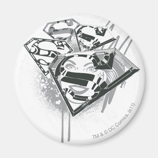 Supergirl Houd het vers 1 Magneet (Voorkant)