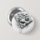 Supergirl Houd het vers 1 Ronde Button 5,7 Cm (Voorkant /achterkant)