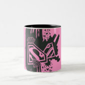 Supergirl Houd het vers 2 Tweekleurige Koffiemok (Center)