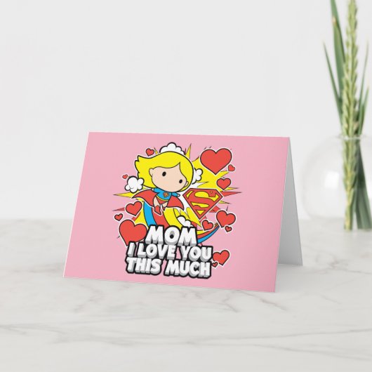 Supergirl | I Love You This Much Kaart (Voorkant)