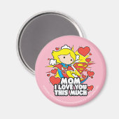 Supergirl | I Love You This Much Magneet (Voorkant / Achterkant)