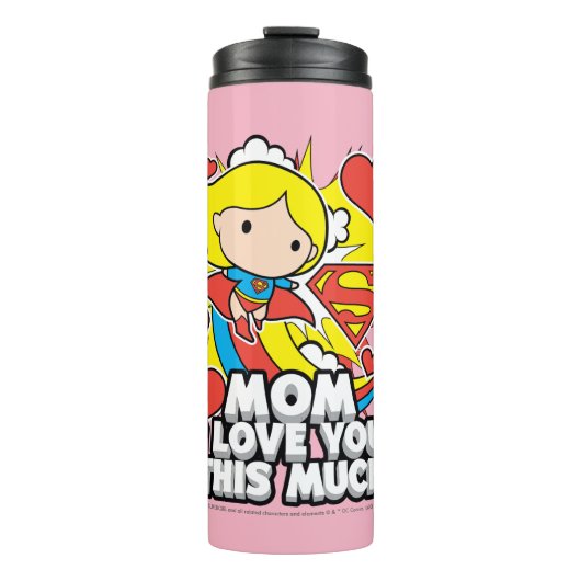 Supergirl | I Love You This Much Thermosbeker (Voorkant)