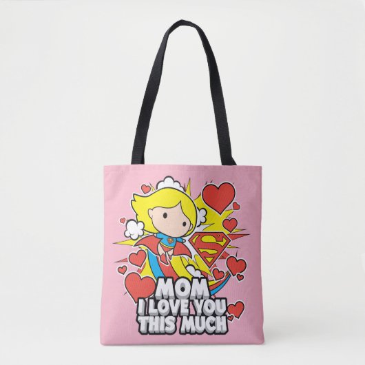 Supergirl | I Love You This Much Tote Bag (Voorkant)