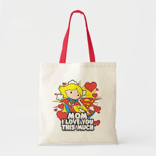 Supergirl | I Love You This Much Tote Bag (Voorkant)