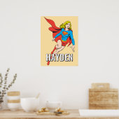 Supergirl in beweging poster (Keuken)