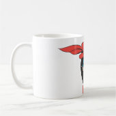 Supergirl in de ruimte koffiemok (Links)