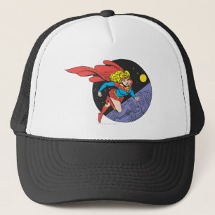 Supergirl in de ruimte trucker pet