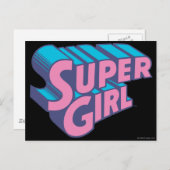 Supergirl J-Pop 10 Briefkaart (Voorkant / Achterkant)