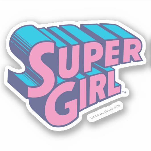 Supergirl J-Pop 10 Sticker (Voorkant)