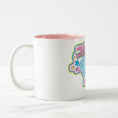 Supergirl J-Pop 12 Tweekleurige Koffiemok (Links)