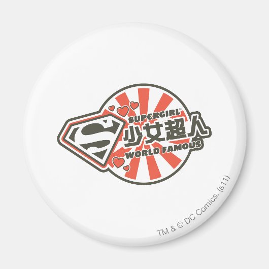 Supergirl J-Pop 13 Magneet (Voorkant)