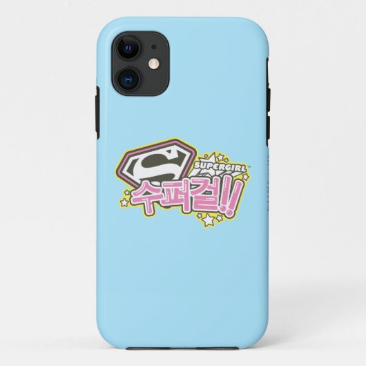 Supergirl J-Pop 1 Case-Mate iPhone Case (Achterkant)