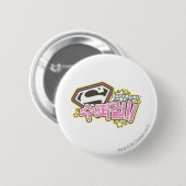 Supergirl J-Pop 1 Ronde Button 5,7 Cm (Voorkant /achterkant)