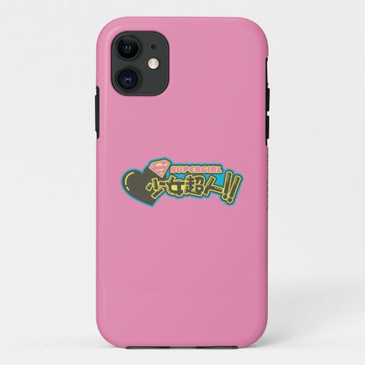 Supergirl J-Pop 2 Case-Mate iPhone Case (Achterkant)