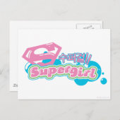 Supergirl J-Pop 3 Briefkaart (Voorkant / Achterkant)